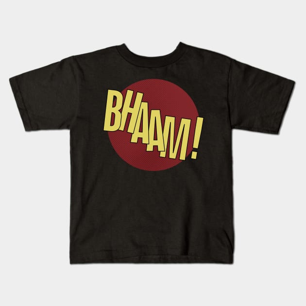 BHAAM! Kids T-Shirt by boesarts2018